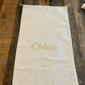 Authentic Chloe dust bag